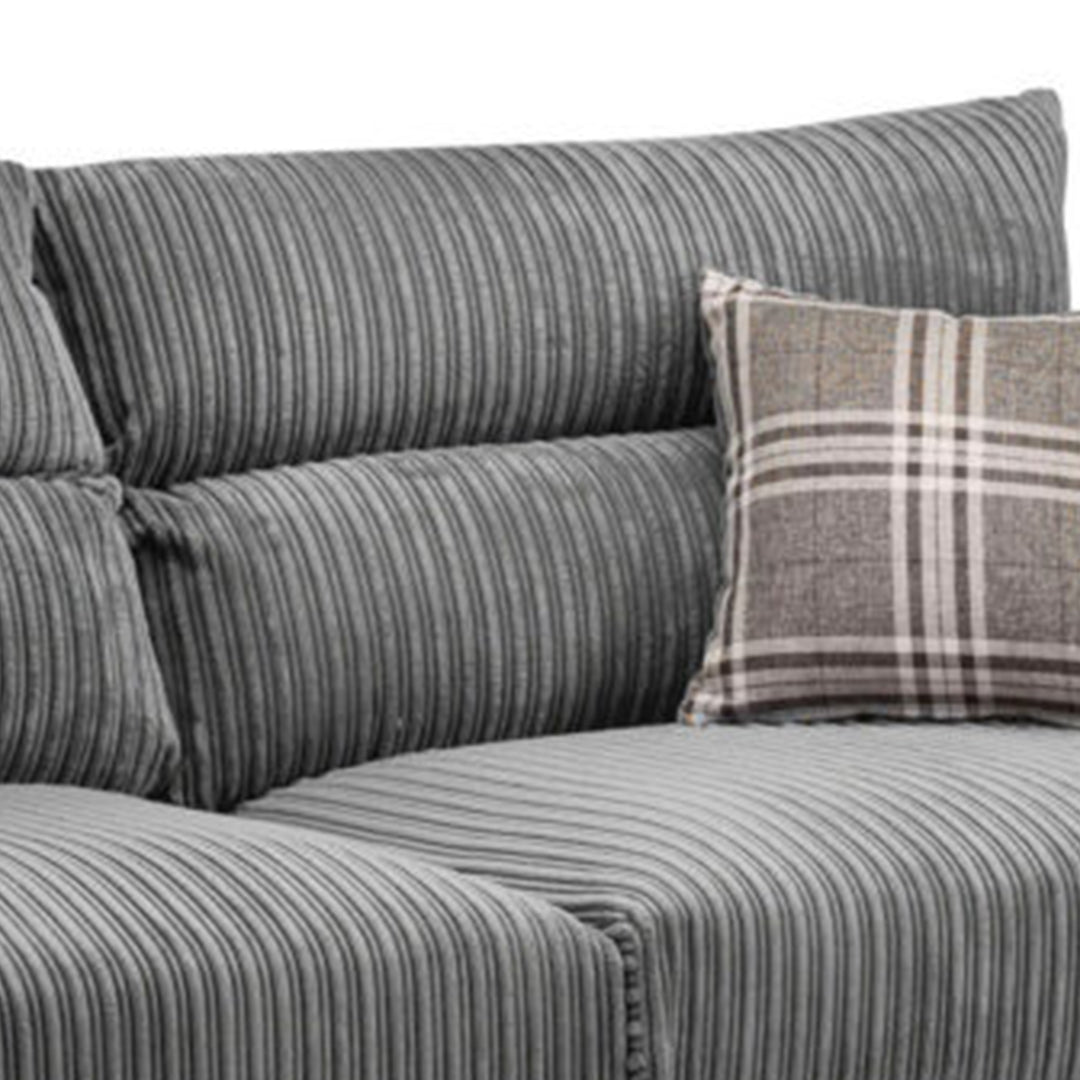 Logan Sofa 3+2 Seater - Jumbo Cord Fabric Sofa
