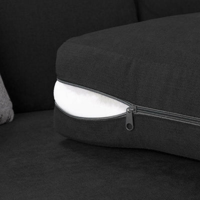 Verona Sofa 3+2 seater High Back Black